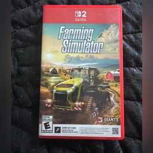 Nintendo switch 2 Farming simulator game card